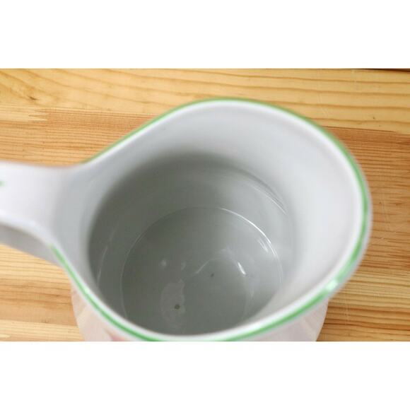 Vintage Pillivuyt France "Fleurs et Rubans" Betty St. John Pitcher China Pottery - Picture 5 of 6